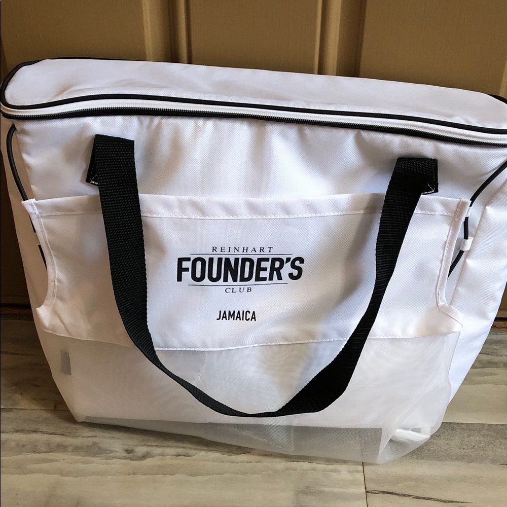 Cooler, beach bag, carry along